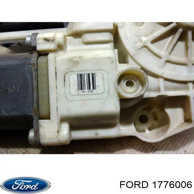 1776006 Ford Моторчик склопідйомника двері задніх, правих
