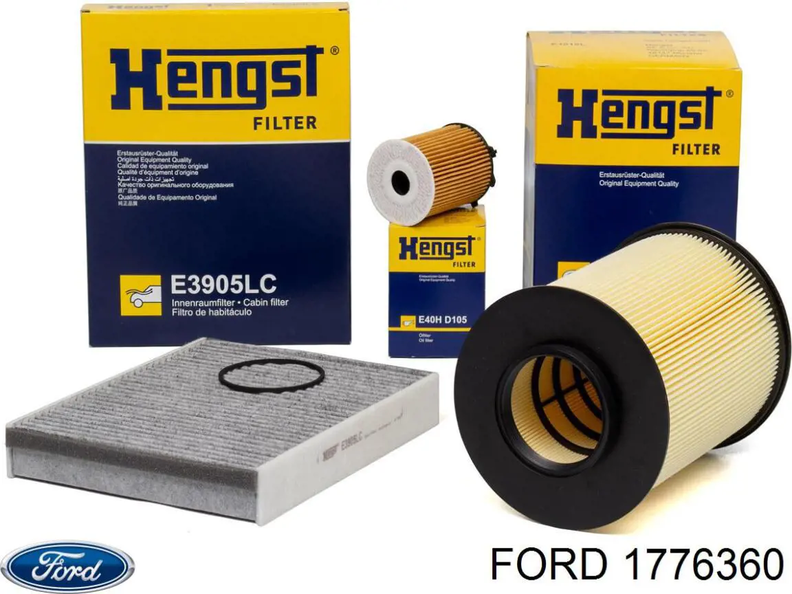 Купити 1776360 Ford Фільтр салону вугільний