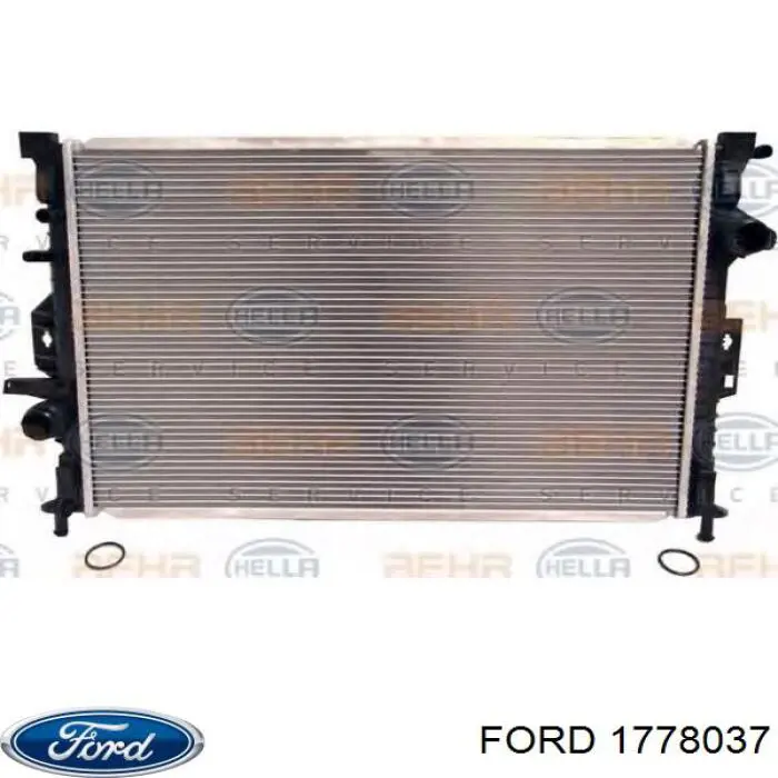 Радіатор основний Ford 1778037 ціна, від 72.39 USD
