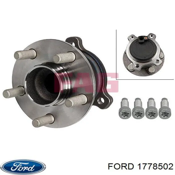 Маточини задніх коліс Ford 1778502 ціна, від 63.85 USD