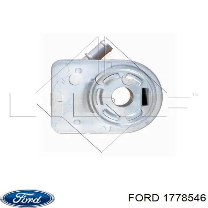 Масляний радіатор охолодження рідини АКПП Ford 1778546