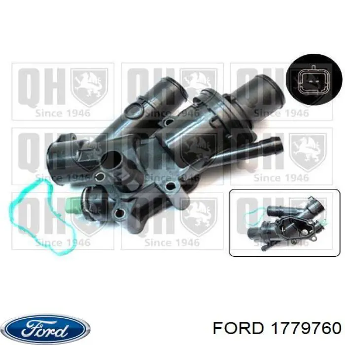 Купити 1779760 Ford Термостат в корпусі