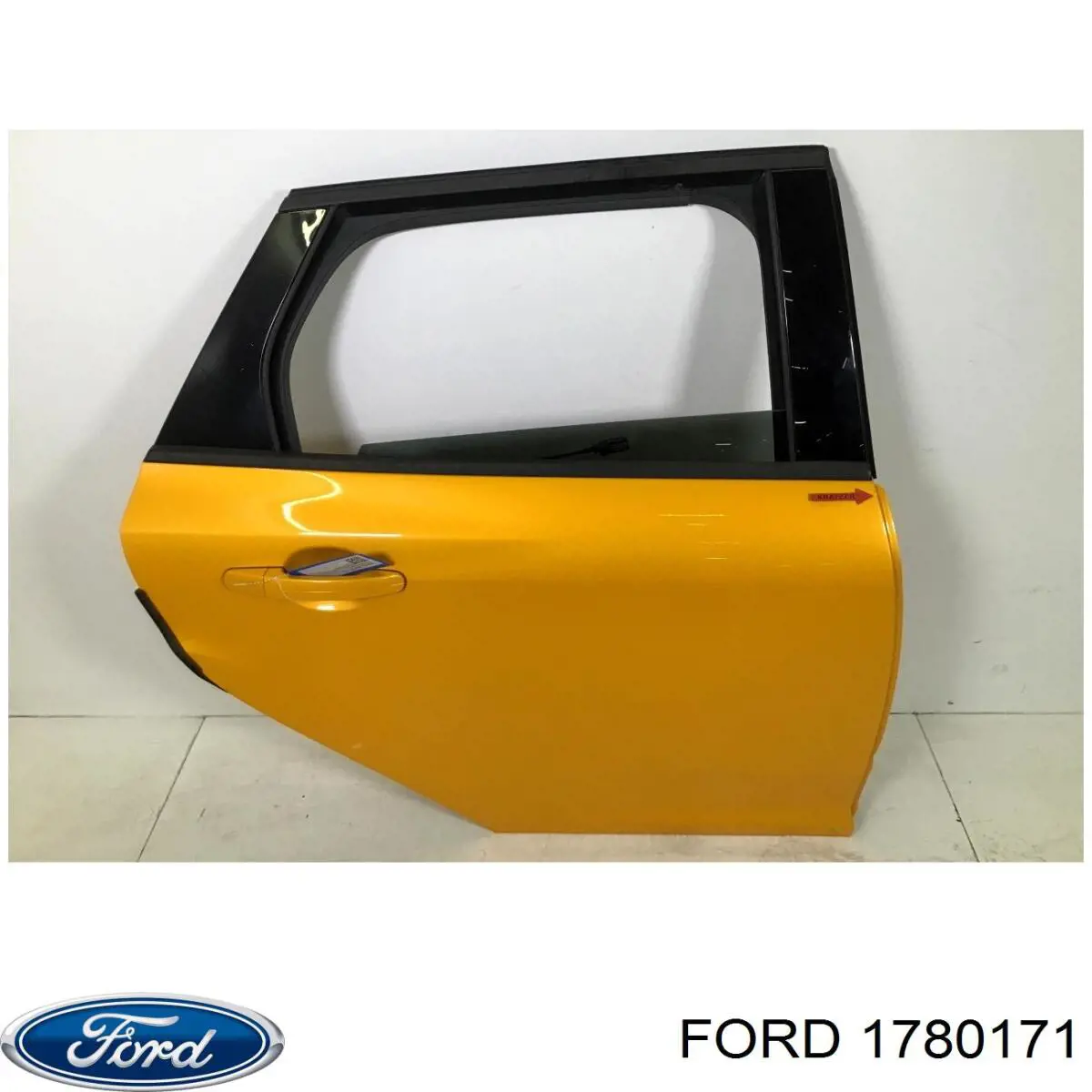 Двері задні, праві на Ford Focus (CB8)