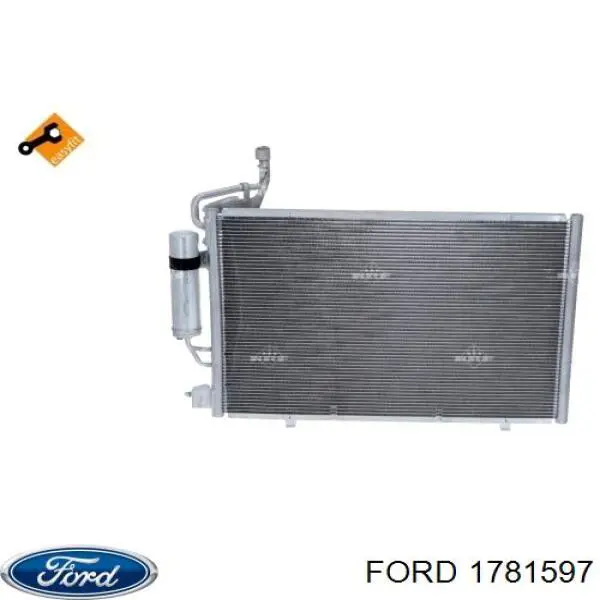 Радіатор кондиціонера CF20431 Delphi