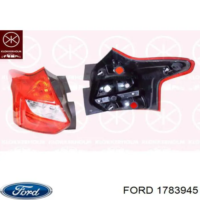 Ліхтар задній лівий Ford 1708836 ціна, від 109.64 USD