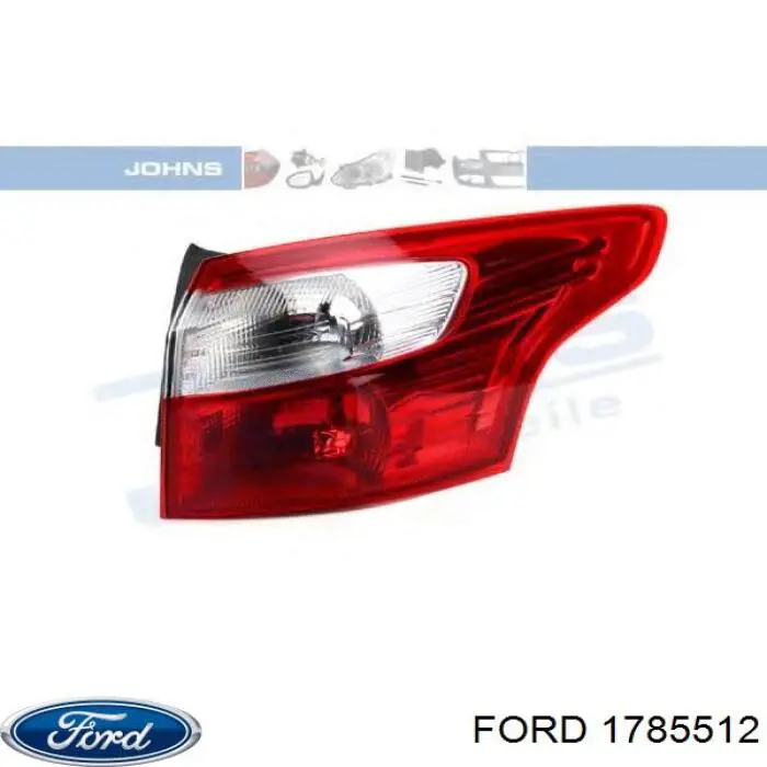 Ліхтар задній правий, зовнішній Ford 1785512 ціна, від 95.67 USD
