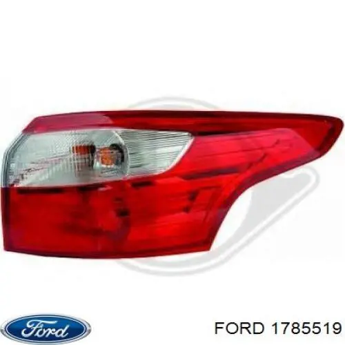Ліхтар задній правий, зовнішній Ford 1785519 ціна, від 106.26 USD