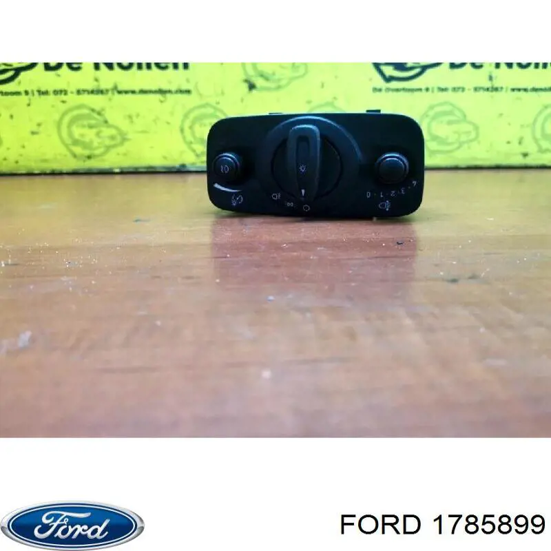 1785899 Ford Перемикач світла фар, на "торпедо"