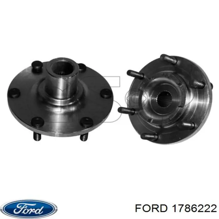 1786222 Ford Маточина (передня)