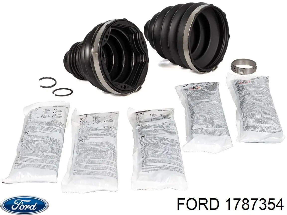Пильники ШРКШів передній піввісі, комплект 1787354 Ford