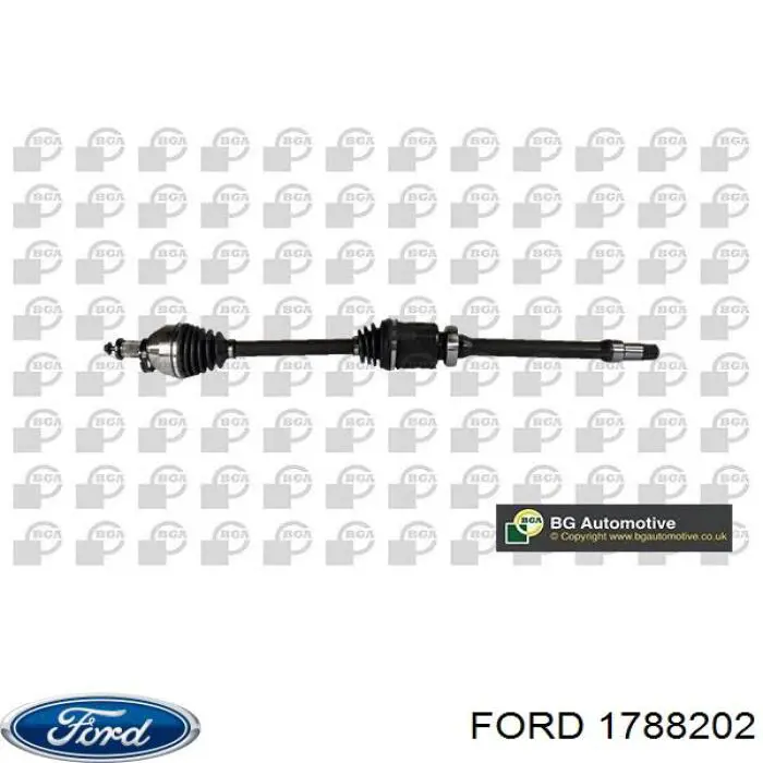 Купити 1788202 Ford Піввісь права