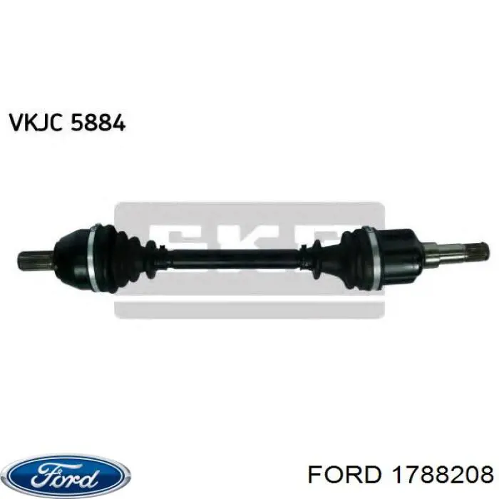 Привід передній лівий Ford 1788208 ціна, від 87.77 USD