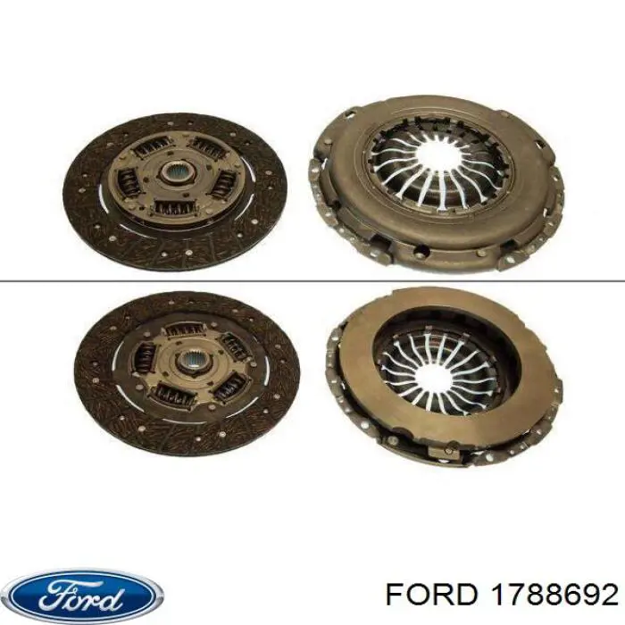 Купити 1788692 Ford Комплект зчеплення (диск, корзина, підшипник)