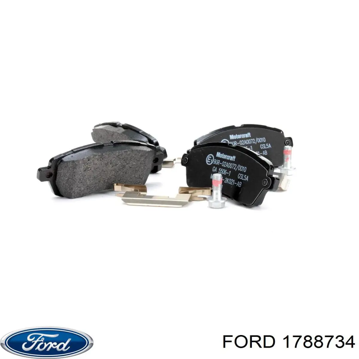 1788734 Ford Передні гальмівні колодки