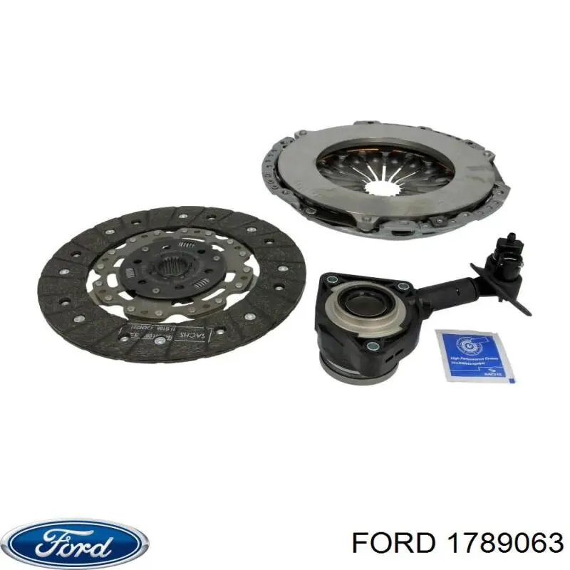 Комплект зчеплення (3 частини) Ford 1789063 ціна, від 173.40 USD