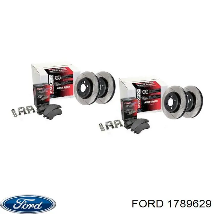 Скло лобове Ford 1789629