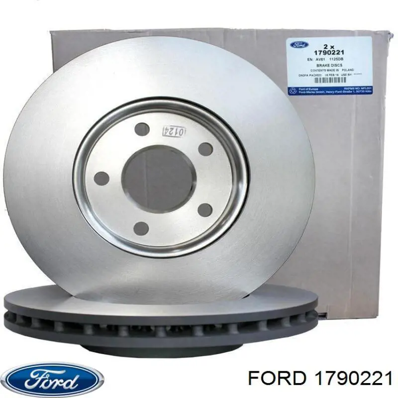 Купити 1790221 Ford Ротор гальмівний
