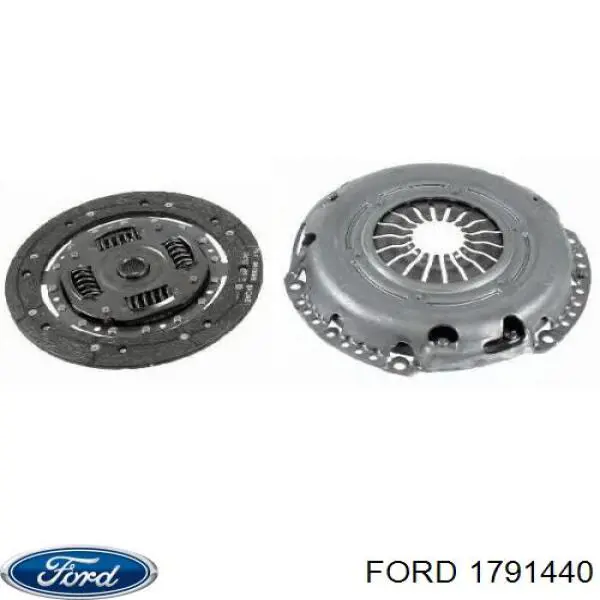 Комплект зчеплення (3 частини) Ford 1791440 ціна, від 148.37 USD
