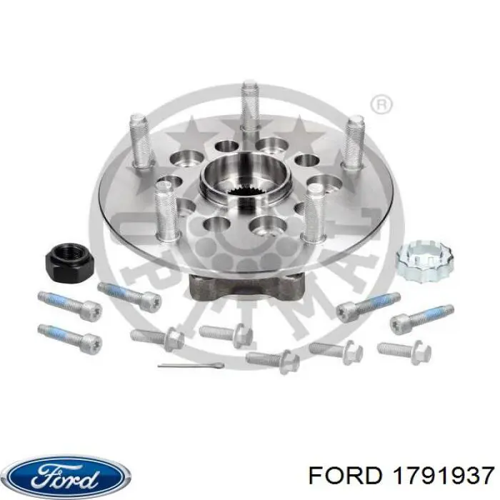 Передня маточина 1763887 Ford