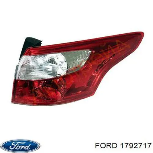 Ліхтар задній правий, зовнішній Ford 1792717 ціна, від 73.84 USD