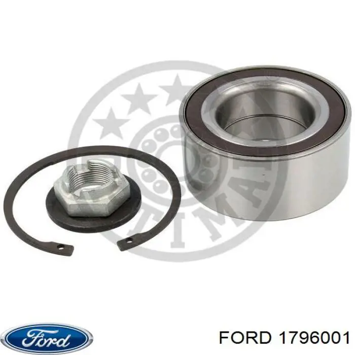 Комплект підшипник маточини передньої Ford 1796001 ціна, від 26.92 USD
