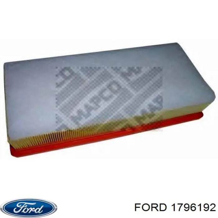 1796192 Ford Дзеркало заднього виду, ліве