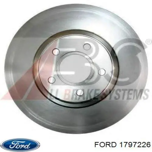 1797226 Ford диск гальмівний передній