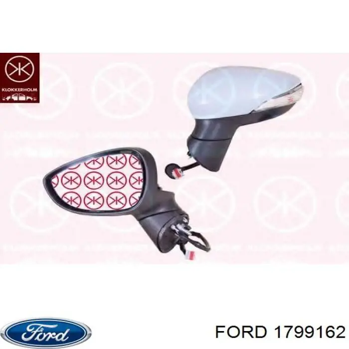 Купити 2025264 Ford Бічне дзеркало заднього виду ліве