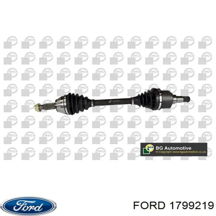 1799219 Ford Привід лівий