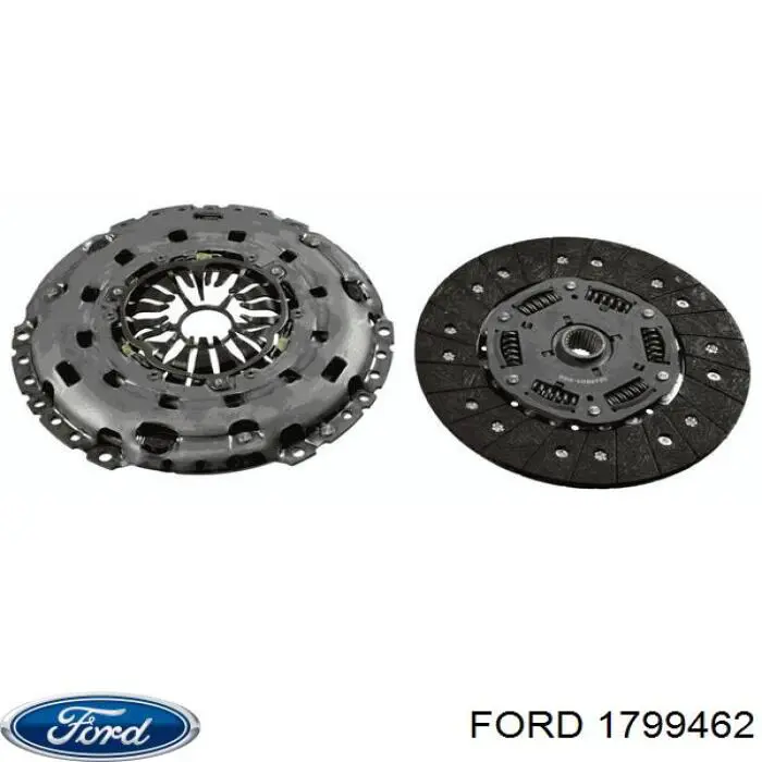 Купити 1726717 Ford Комплект зчеплення (диск, корзина, підшипник)