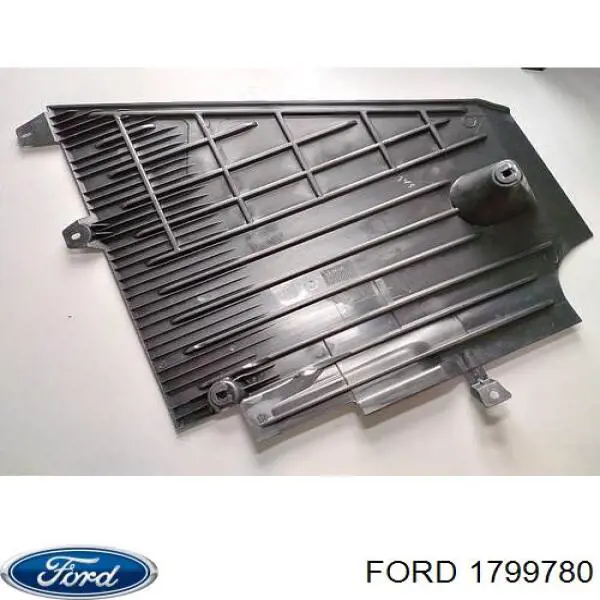 Повітропровід (дефлектор) радіатора, лівий Ford CV6111779AC ціна, від 11.52 USD