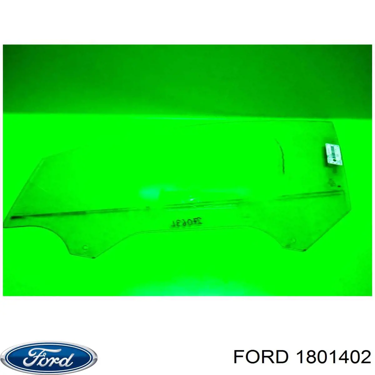 1801402 Ford Скло передніх дверей, лівою