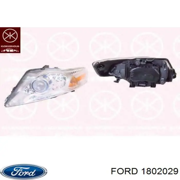 Фара права 1797400 Ford