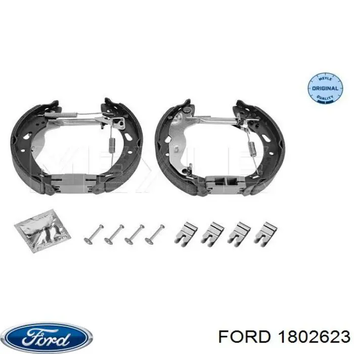 Купити 1802623 Ford Колодки гальмові задні, барабанні