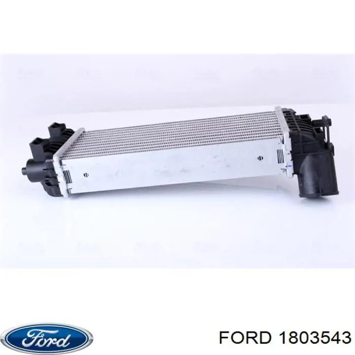 1803543 Ford радіатор интеркуллера