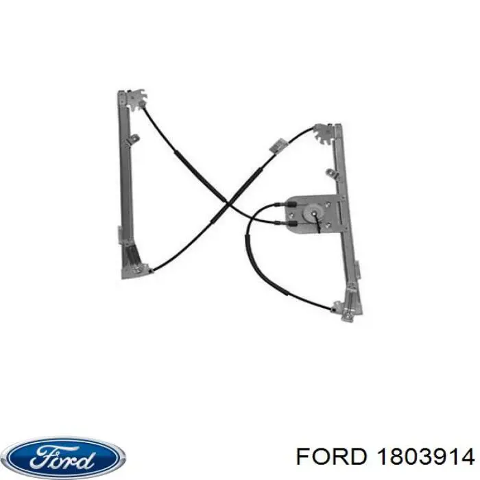 1803914 Ford механізм склопідіймача двері передньої, правої