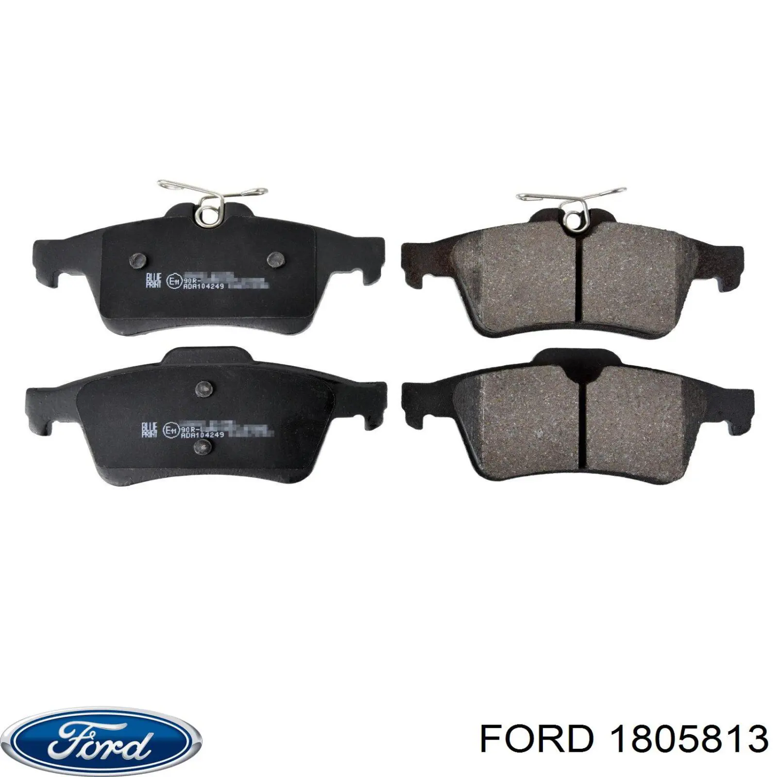 Задні гальмівні колодки Ford 1805813 ціна, від 20.77 USD