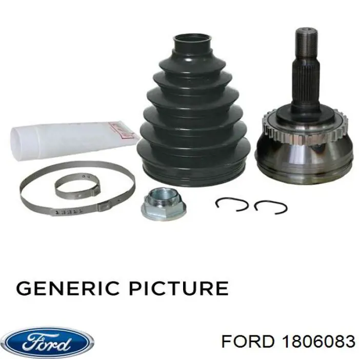 2106494 Ford Привід передній правий