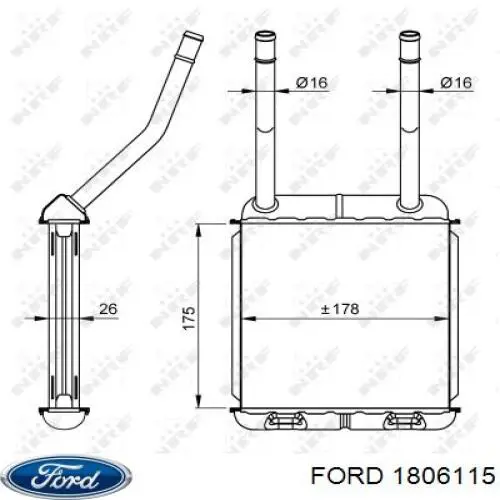 Двері передні, ліві Ford PC1BBA20125SA ціна, від 69.68 USD
