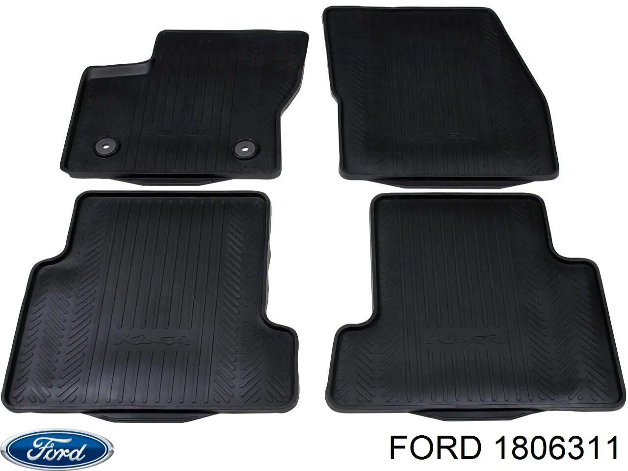 Комплект килимків Ford 1806311 ціна, від 140.34 USD