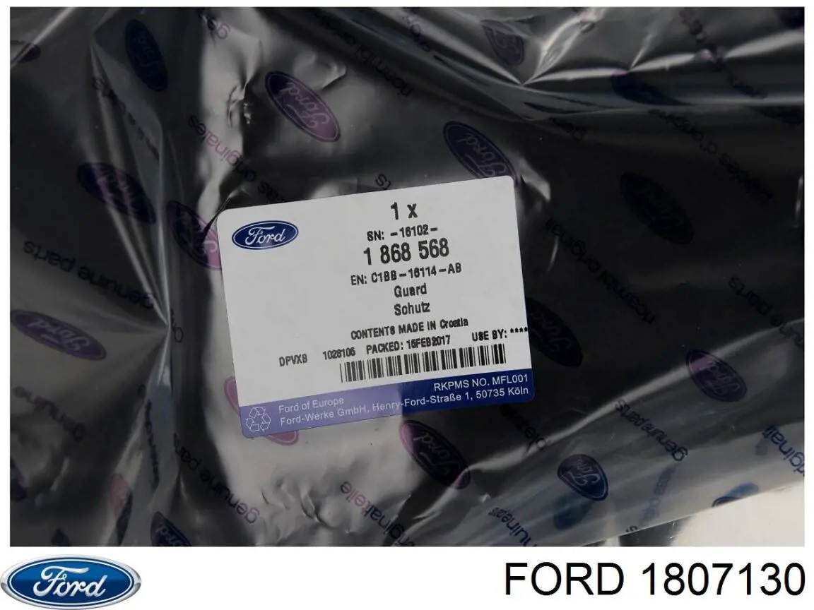 Подкрильнікі переднього крила, правий Ford 1807130 ціна, від 12.51 USD