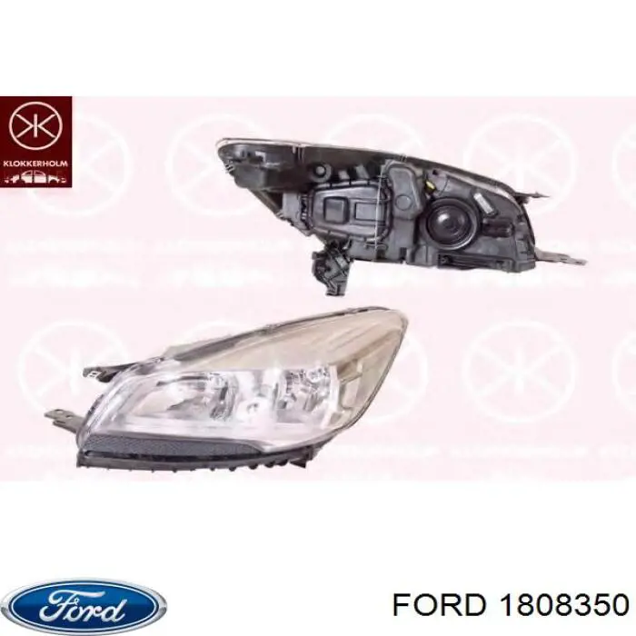 1808350 Ford фара ліва