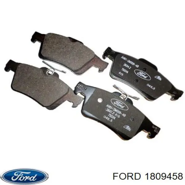 Задні гальмівні колодки Ford 1809458 ціна, від 22.80 USD