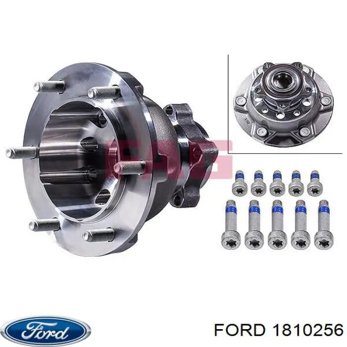 Маточина переднього колеса Ford 2167067
