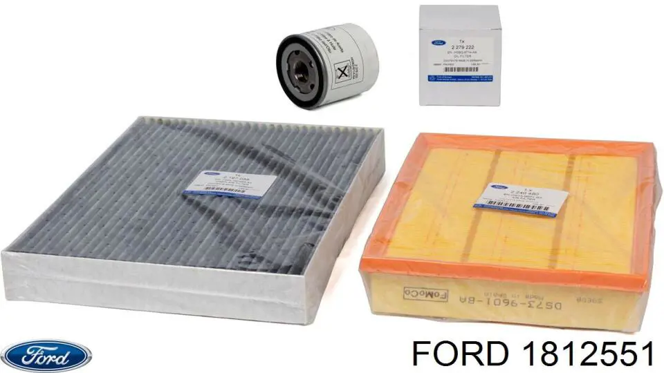 Купити 1812551 Ford Фільтр очищення масла відцентровий