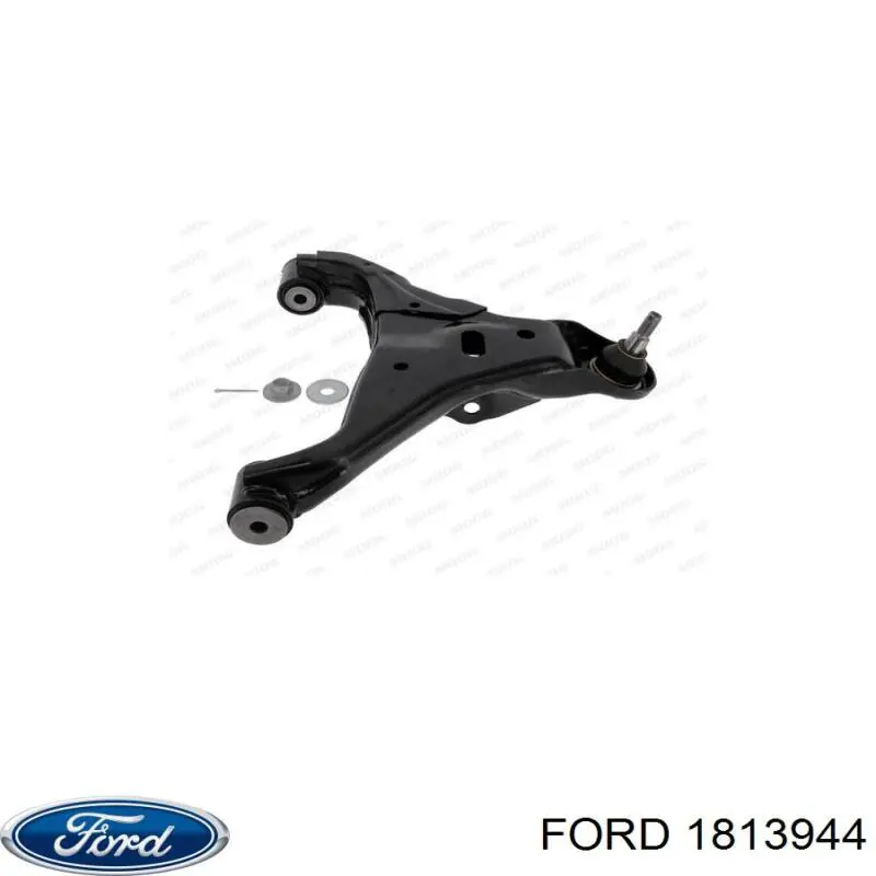 1813944 Ford Важіль передньої підвіски нижній, правий