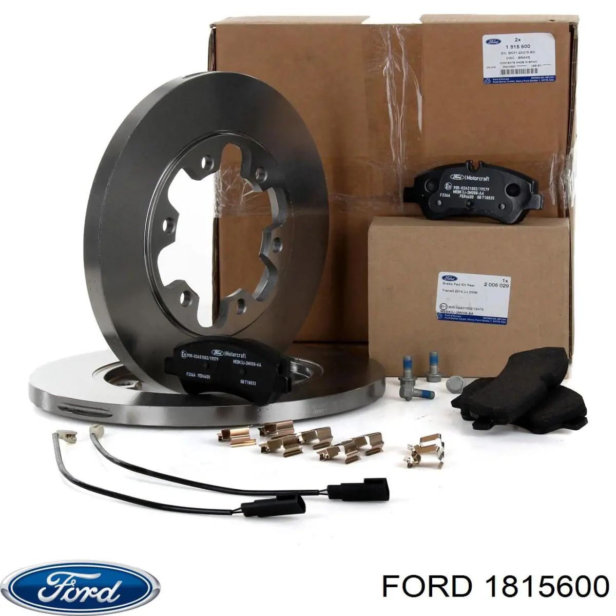 Купити 1815600 Ford Диск заднього гальма