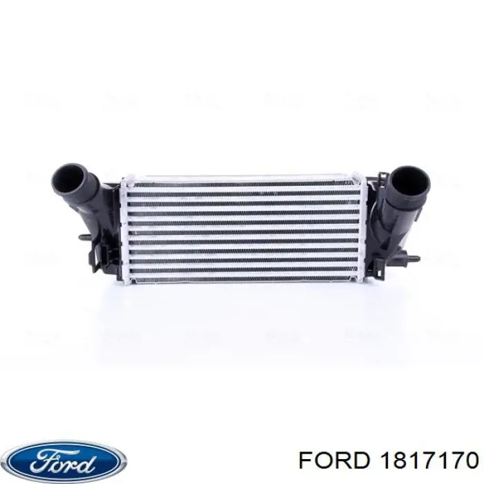 Купити 1817170 Ford Радіатор интеркуллера