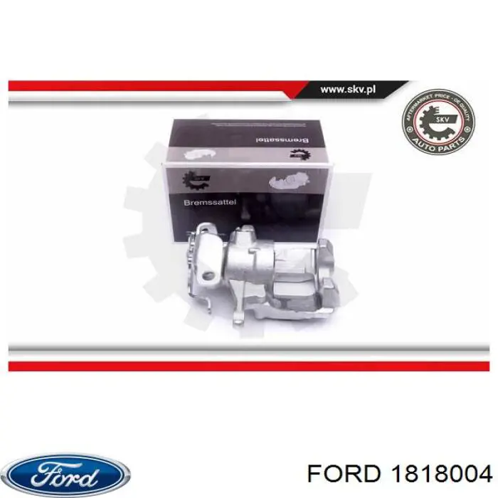 1818004 Ford Супорт гальмівний задній лівий