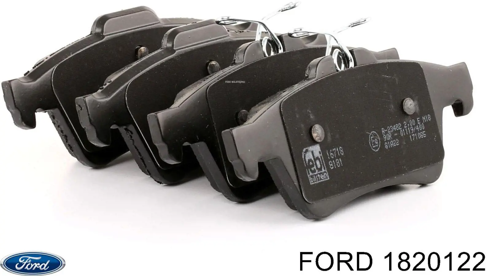 Купити 1820122 Ford Задні колодки